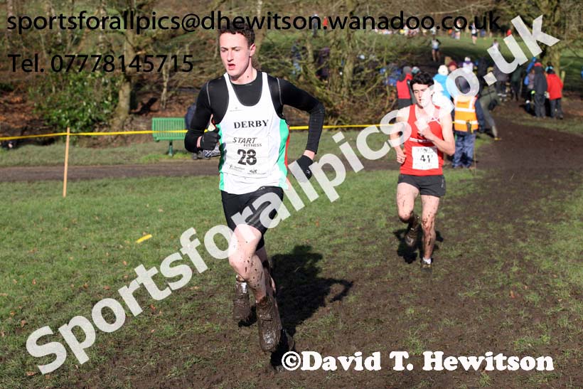 Mens under-17 Northern Cross Country Champs., Witton Park, Blackburn. Photo: David T. Hewitson/Sports for All Pics